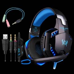 Gaming Headphone With Blue light 3500
