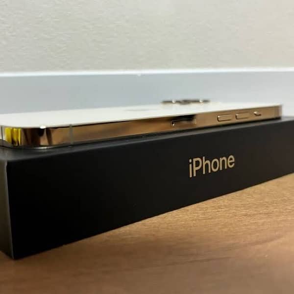 iphone 12 pro max 128GB PTA approved with box silver colour 1