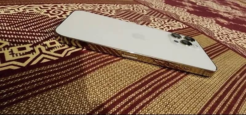 iphone 12 pro max 128GB PTA approved with box silver colour 2
