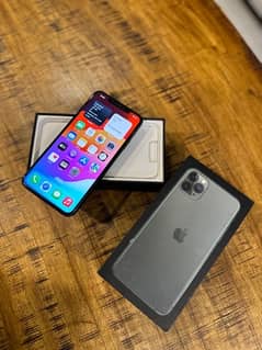 Iphone 11 pro max 256gb pta aproved physical dual sim