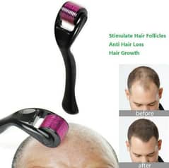 Derma Roller For Hair Re-growth & Skin For Male And Female (0.5mm) 0
