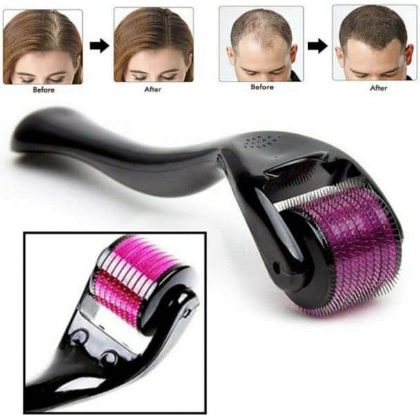 Derma Roller For Hair Re-growth & Skin For Male And Female (0.5mm) 4