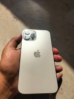 Iphone 12 pro max for exchange 10/10 condition with box and gnun cable