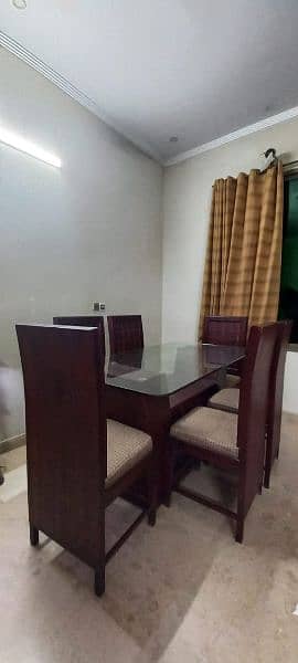 Dining Table with 6 Chairs 6