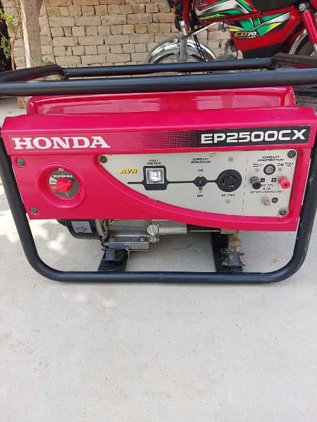 Honda generator 2.2kva Ep2500cx 0