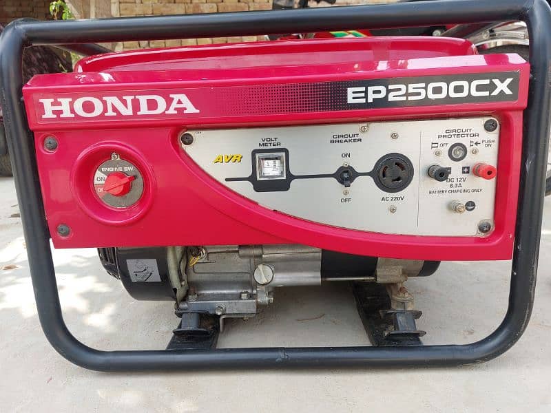 Honda generator 2.2kva Ep2500cx 7