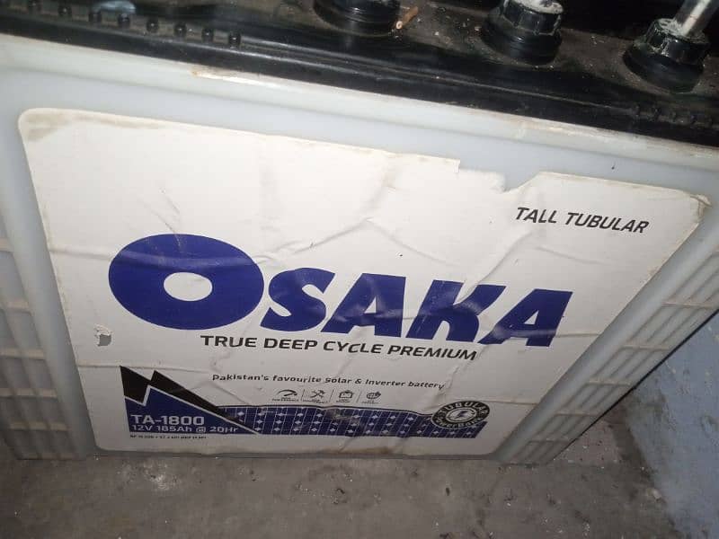 Osaka battery tubular 1800 with ups 1000 watt 0
