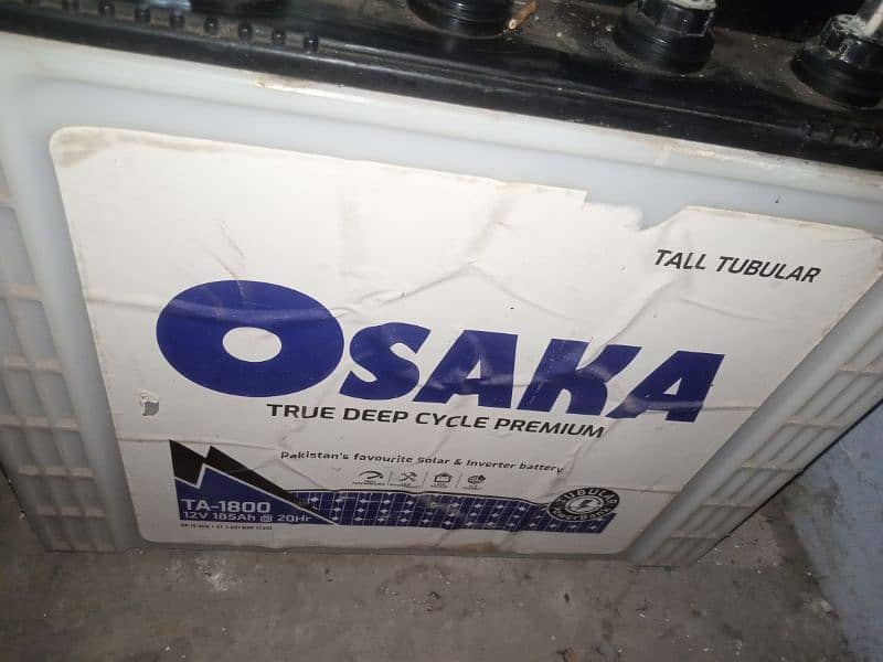 Osaka battery tubular 1800 with ups 1000 watt 2