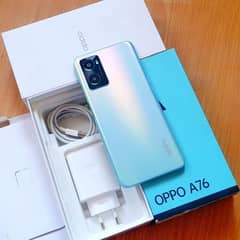 oppo A76 6 GB RAM 128 GB momery full Box Pta Approved
