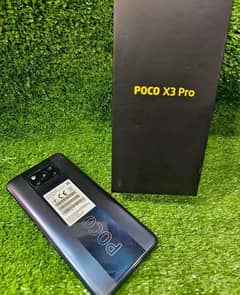 Poco X3 Pro 8 GB Ram 256 GB momery full Box Pta Approved