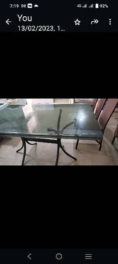 dining table new condition almost