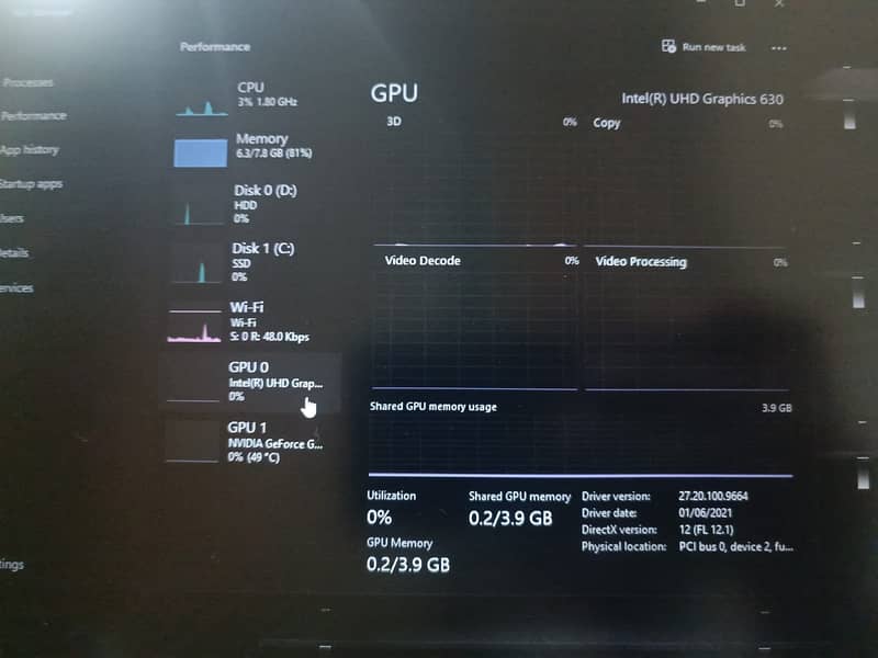 Dell G5 15 5587 Nvidia GTX 1060 6GB i5 8th Gen Gaming, Editing Laptop 5