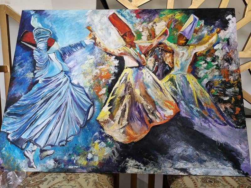 sofiasm themed painting for sale in Bahria Town 1