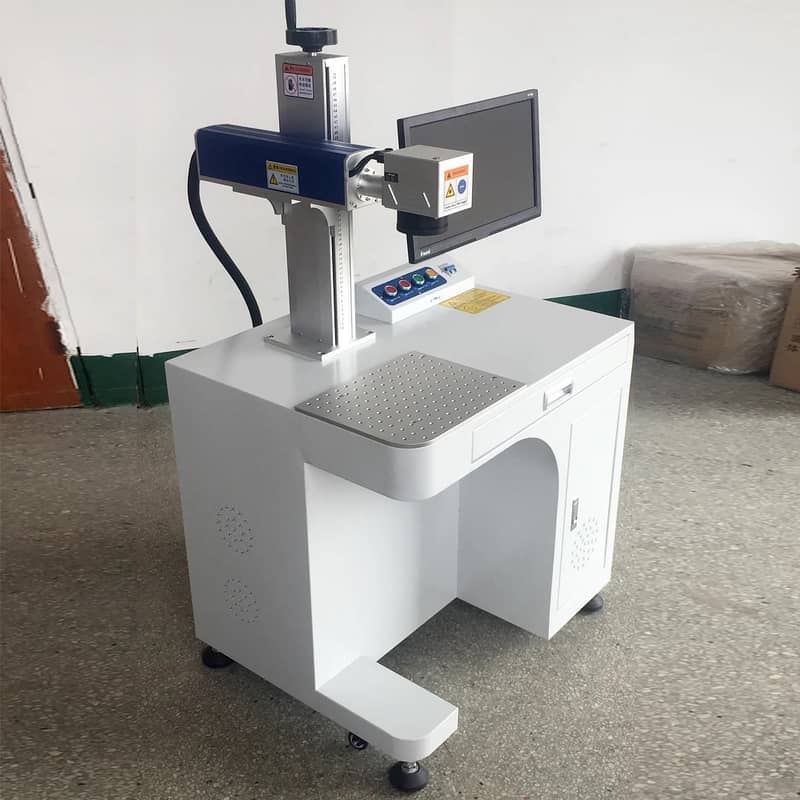 30W Desktop Fiber Laser Marking Machine. 1