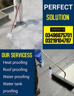 Heat proofing/Roof Waterproofing/Water Tank Proofing/leakage seapage