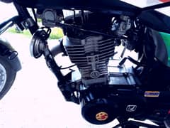 Honda dream cg125 black colour .