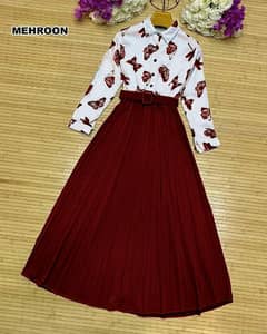 Beautiful fancy new style stylish shirt and skirt collection