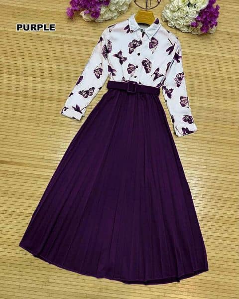 Beautiful fancy new style stylish shirt and skirt collection 3