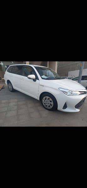 Toyota Corolla Axio Fielder 2020/2024 Import white color 0