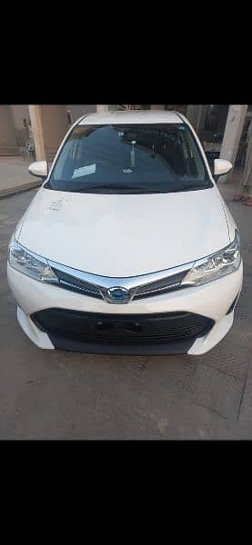 Toyota Corolla Axio Fielder 2020/2024 Import white color 1