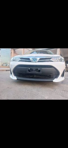 Toyota Corolla Axio Fielder 2020/2024 Import white color 4