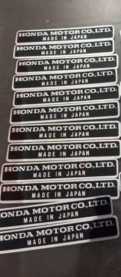 Honda Made in Japan Sticker Original Hai Per Piece