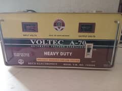 Voltage Stabilizer 7000 Watts for Sale (One Time Used)