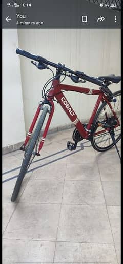 cobalt hybrid bicycle
