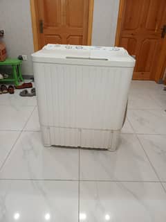 Haier washing machine in good working condition (8/10), Twin Tub HWM 7