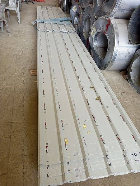 Steel Sheets Galvanized , Prepaid, plain & Corrugated for Roofing 12