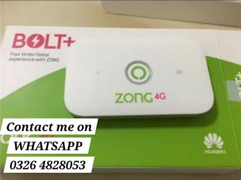 Unlocked Zong 4G Device|jazz|Telenor|scom|Contact on 0326 4828053 0