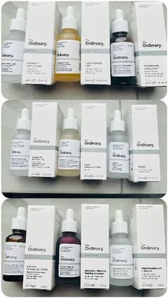 Ordinary serums available