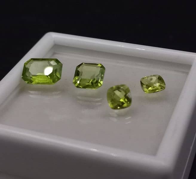 Natural Peridot Gemstones August Birthstones 2