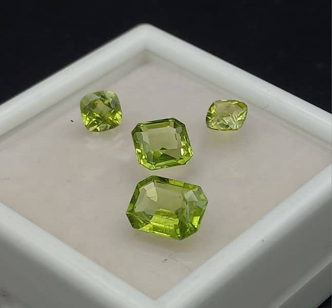 Natural Peridot Gemstones August Birthstones 4