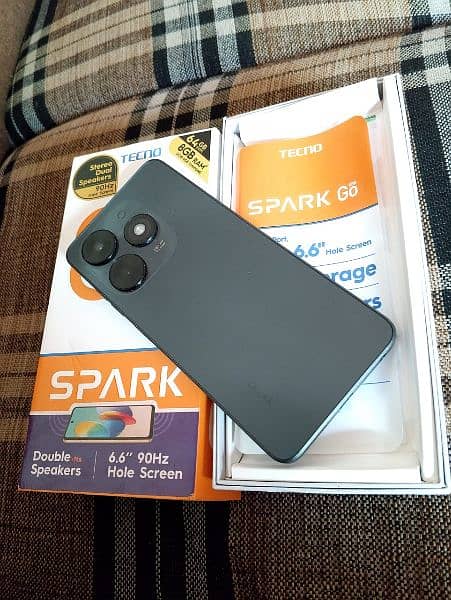 Tecno spark go 2024. (1 month use only) 2