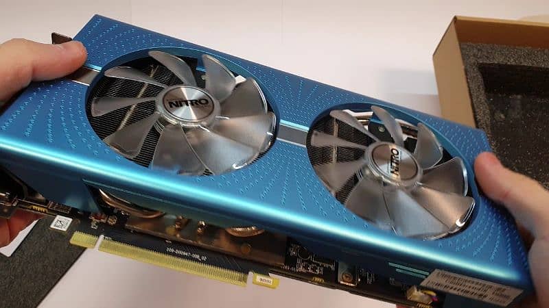 Rx 590 Blue Sapphire Special Edition. . 8GB Graphic Card 0
