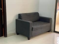 ALMOST NEW 4 SEATER SOFA SET (WITH ORIGINAL SLIP AND WARRANTY CARD)