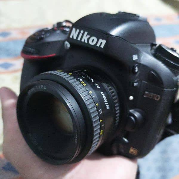 Nikon D610 DSLR with Nikon 50mm f/1.8 lens 6
