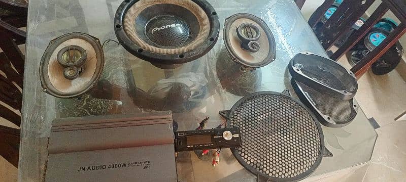 woofer speaker am and tape for sale 0