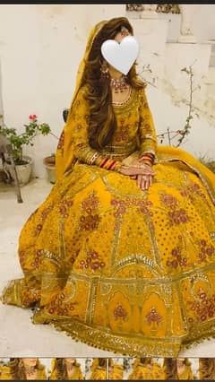 Kashees Mehndi Bridal Dress [ bahara ]