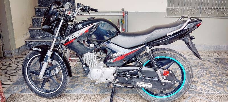 Yamaha ybr 125, model 2024, applied for, Mandi bahauddin location 0