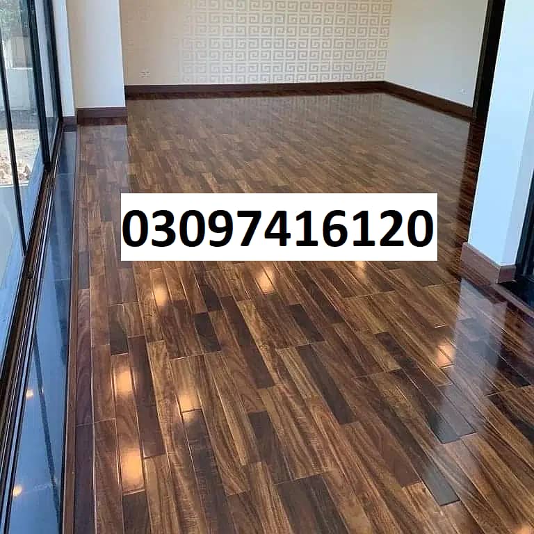 Spc flooring, Wooden floor, Vinyl floor, wood floor - Water proof 1