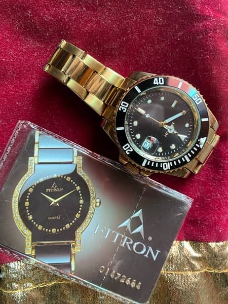 Fitron watch import from Dubai with warranty card 1