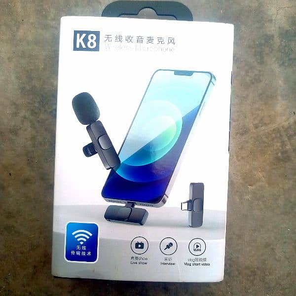 K8 Wireless Microphone 0