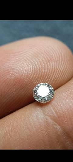 Certified Natural beautiful Diamond stone 0.40 carats Heera