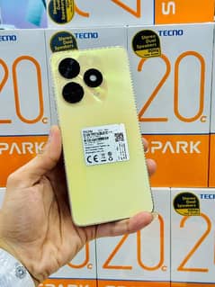 TECNO SPARK 20C 128GB BOX PACK PTA APPROVED CANON 30 SPARK GO 30 PRO