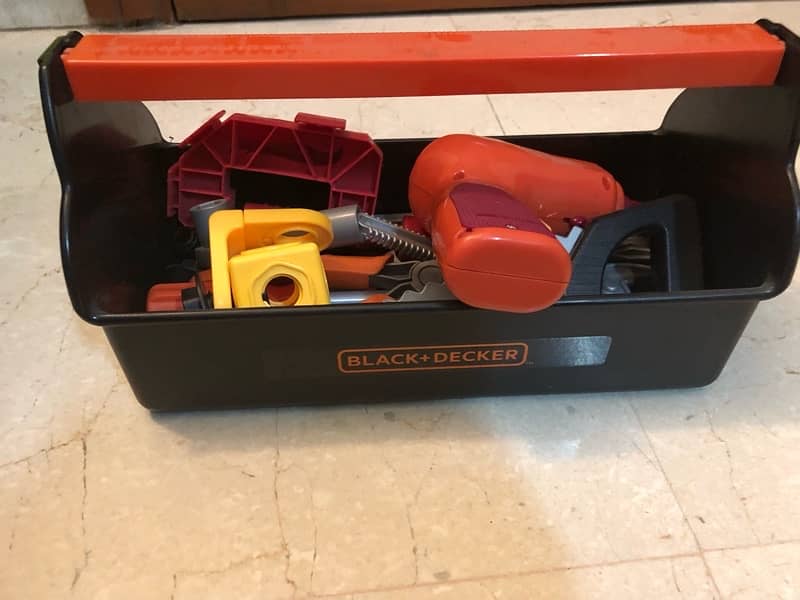 Black+Decker Junior Tool Box Set - Includes Home Depot tools 1