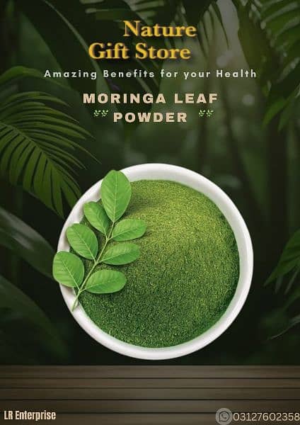 Moringa Leaf Powder 1