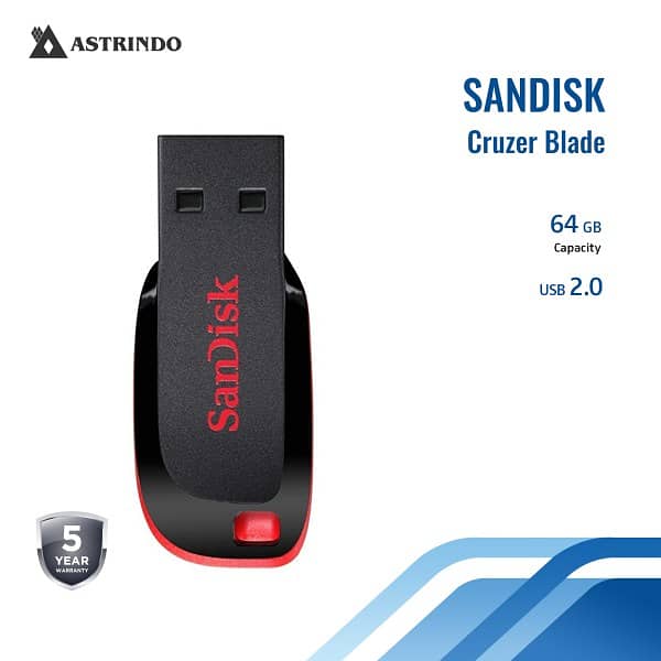 SanDrive Cruzer Blade USB 2.0 64GB: Streamlined Seamless Transfers 2