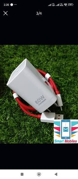 OnePlus charger 10 pro model 80watt 100% original Box pulled 2